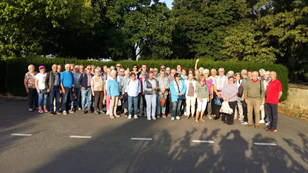 Gruppenfoto Ausflug Michelstadt 2025